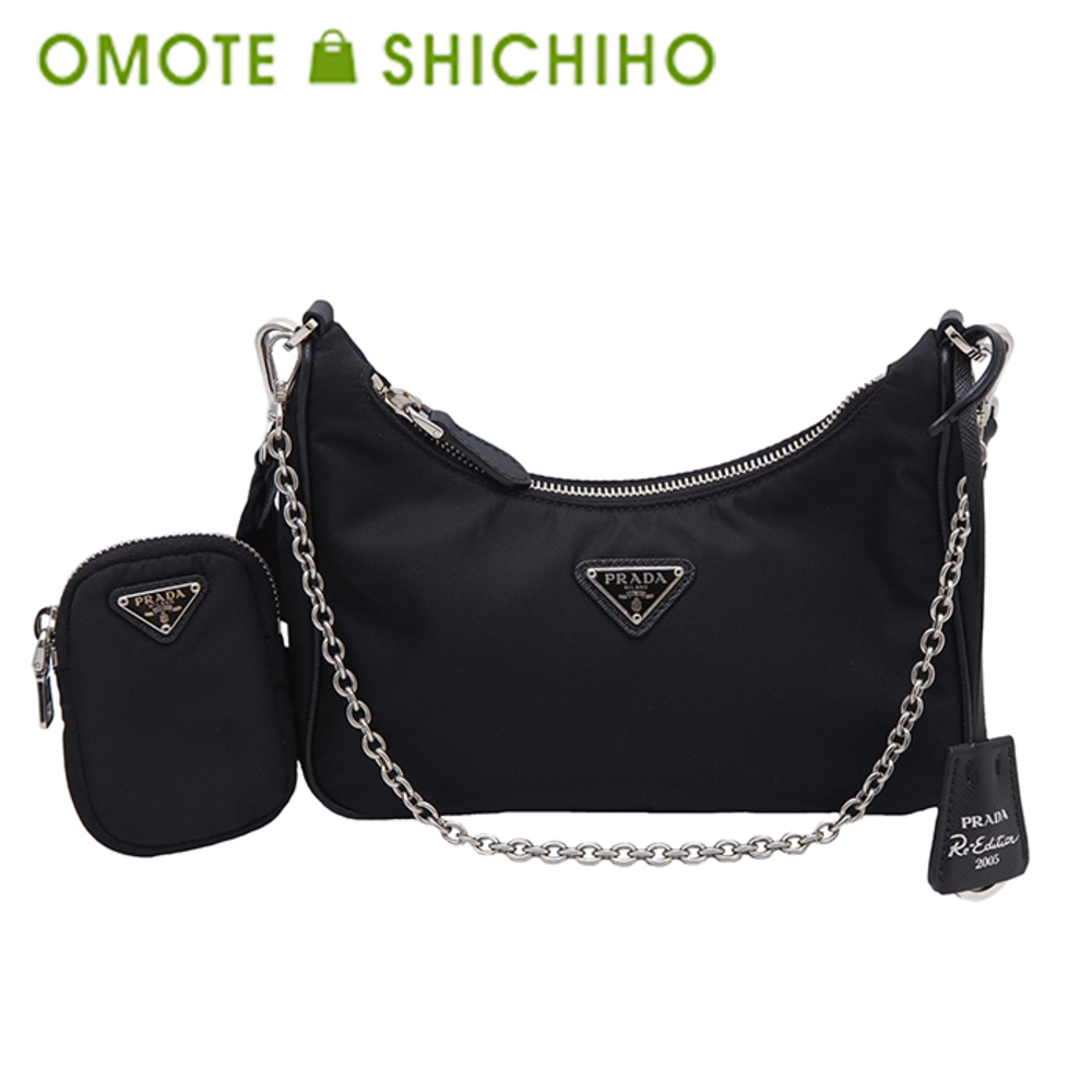 PRADA Re Edition Re Bag Shoulder Chain Black